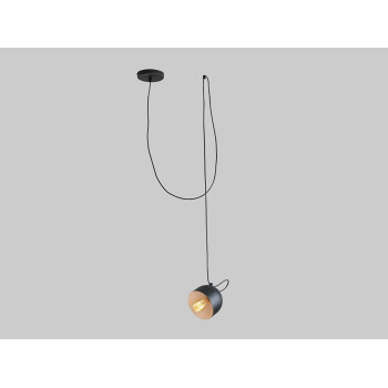 Lampa wisząca POPO 1 - czarny - Customform